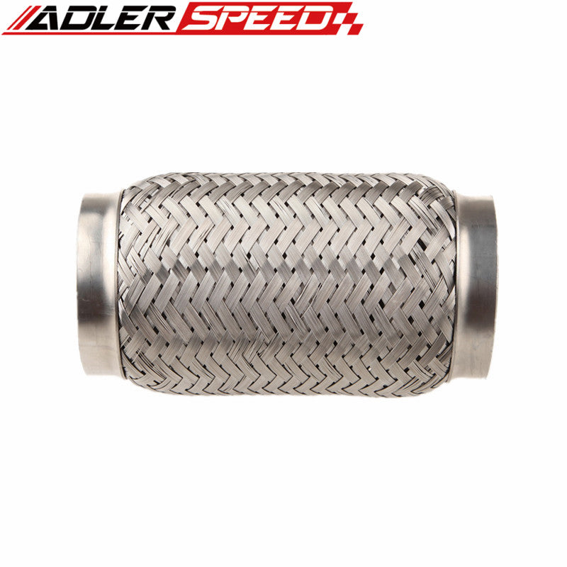 2.75 (2 3/4 in.) x 6 x 10 Flex Pipe Exhaust Coupling Stainless Heav –  Bear River Converters