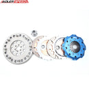 ADLERSPEED 8.5''(215mm) Racing Clutch Twin Disc Kit For NISSAN SKYLINE RB20DET RB25DET RWD 5 SPEED
