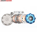 ADLERSPEED 8.5'' Racing Clutch Twin Disc Kit For Mitsubishi EVO X 10 GSR 4B11T Medium Flywheel