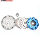 ADLERSPEED 8.5'' (215mm) Racing Clutch Twin Disc Kit For 1989-1991 Honda Civic CRX 1.5L 1.6L D15 D16 Medium