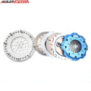 ADLERSPEED 8.5'' (215mm) Racing Clutch Twin Disc Kit For 90-92 ECLIPSE TALON GST TSI 2.0L FWD 6 BOLT