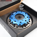 ADLERSPEED 8.5'' Racing Clutch Twin Disc Kit For 95-04 TOYOTA TACOMA 3.4L V6 2WD 4WD