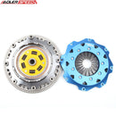 ADLERSPEED 8.5" SPRUNG CLUTCH TWIN DISC & FLYWHEEL FOR 90-92 ECLIPSE TALON GST TSI 2.0L FWD