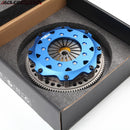 ADLERSPEED 8.5" SPRUNG CLUTCH TWIN DISC & FLYWHEEL FOR 90-92 ECLIPSE TALON GST TSI 2.0L FWD
