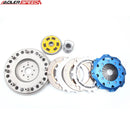 ADLERSPEED 8.5" (215mm) Sprung Clutch Twin Disc Kit For 95-04 TOYOTA TACOMA 3.4L V6 2WD 4WD