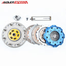 ADLERSPEED 8.5" Race/Street Clutch Twin Disc Kit For 08-14 Lancer Evo X 4B11T Medium