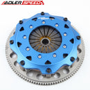 ADLERSPEED 8.5" inch (215mm) Sprung Twin Disc Clutch Kit Fit For Lancer Evo 4 5 6 7 8 9 MEDIUM