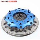 ADLERSPEED 8.5" RACE CLUTCH KIT TWIN DISC & FLYWHEEL FOR 90-96 NISSAN 300ZX NON-TURBO Z32
