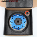 ADLERSPEED 8.5" 215mm Race Clutch Twin Disc+Flywheel for SR20DET SILVIA 240SX 200SX S13 S14