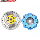 ADLERSPEED 8.5" inch Racing /Street Clutch Twin Disc Kit For AUDI A4 1.8T B5 B6 1997-2005