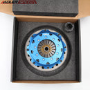 ADLERSPEED 8.5" inch Racing /Street Clutch Twin Disc Kit For AUDI A4 1.8T B5 B6 1997-2005