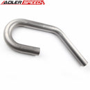 US SHIP ! 2" OD 180 & 45 Degree U J Combo Mandrel Bend SS409 Turbo/Exhaust Pipe Tube