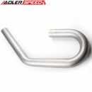 US SHIP ! 2" OD 180 & 45 Degree U J Combo Mandrel Bend SS409 Turbo/Exhaust Pipe Tube