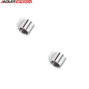 US SHIP ! ADLERSPEED 2PCS Steel Female 3/4" NPT Sensor Weld Bung Adapter Fitting Round