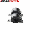 US SHIP ! 2PCS Bosch 044 Fuel Pump Bracket Single Filter Clamp Cradle With 2 Inserts BLACK