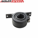 US SHIP ! 2PCS Bosch 044 Fuel Pump Bracket Single Filter Clamp Cradle With 2 Inserts BLACK
