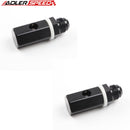 US SHIP ! ADLERSPEED 2PCS -12AN AN12 Aluminum Fuel Cell Roll Over Vent Valve Fitting Adapter Black
