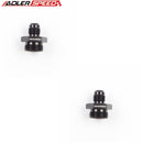 US SHIP ! ADLERSPEED 2PCS AN6 AN-6 JIC Male to 7/8 x 14 UNF Straight Fitting Adapter Black