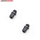 US SHIP ! ADLERSPEED 2PCS AN-12 12AN To 3/4" Barb Straight Fuel Line Fitting Adapter Black