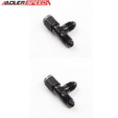 US SHIP ! ADLERSPEED 2x -4AN Male To AN4 Male To AN4 Female Tee T Piece Fuel Fitting Adapter
