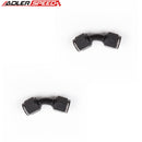 US SHIP ! ADLERSPEED 2PCS 45 Degree 8AN AN8 to AN-8 Female Fuel Oil Fitting Adapter Black