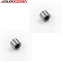 US SHIP ! 2PCS 1/4" Inch NPT Female Weld Bung Steel Sensor Fitting Adapter Round