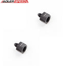 US SHIP !  2PCS -6AN AN6 Female To AN3 Male Reducer Aluminum Fuel Fitting Adapter Black