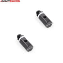 US SHIP ! ADLERSPEED 2PCS 10AN AN-10 Fuel Cell Vent Roll Over Valve Adapter Aluminum Fitting Black