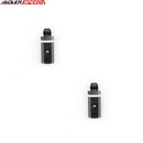 US SHIP ! ADLERSPEED 2PCS 10AN AN-10 Fuel Cell Vent Roll Over Valve Adapter Aluminum Fitting Black