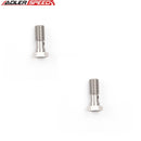 US SHIP !  2pc Stainless Steel M12 x 1.25 Banjo Bolt Fittings 31mm Metric Brake Adaptor