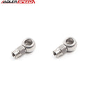 US SHIP ! 2PCS Banjo Bolt AN-3 3AN To 10.2mm (3/8") Fitting Stainless Steel Hose End
