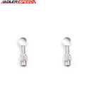 US SHIP ! 2PCS Banjo Bolt Long -3AN To 11.2mm (7/16") Stainless Steel Fitting Hose End