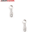 US SHIP ! 2PCS Banjo Bolt Long -3AN To 11.2mm (7/16") Stainless Steel Fitting Hose End