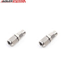 ADLERSPEED 2x Straight Stainless Steel AN3 Hose to AN4 Thread Female Hose End US