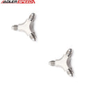 US SHIP ! 2PCS -3AN to AN3 to 3AN Male Fuel Hose Y Fitting Adapter Stainless Steel