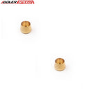 US SHIP ! 2PCS 4AN AN-4 AN4 -4AN Brass Olive Inserts Adapter Fitting Adaptor