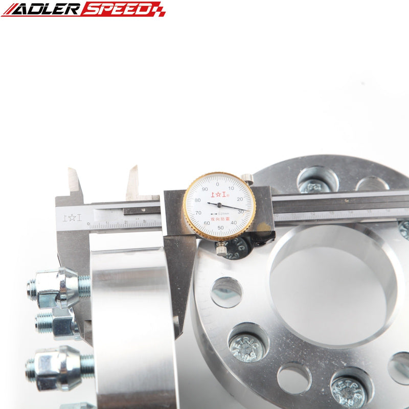 US SHIP !  2PCS 1.5" Thick 6x114mm / 6x4.5'' Wheel Spacers Adapters 12x1.25 Studs 6lugs