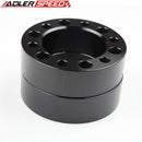 US SHIP 2PCS 6x5.5" to 6x5.5" WHEEL ADAPTER SPACER 2" THICK 14 x 1.5 STUDS