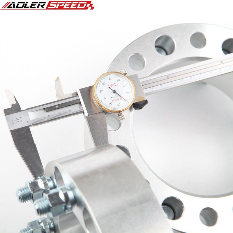 US SHIP !  2 Wheel Spacers Adapters 8x170 (8x6.7) 2" Thick 14x1.5 Studs 130mm Center Bore
