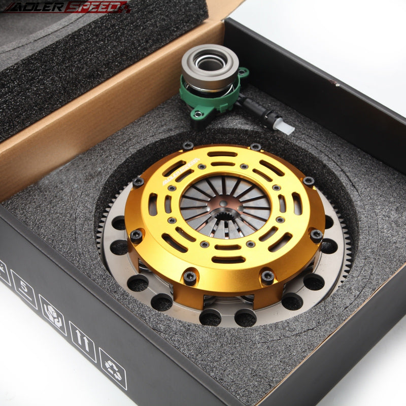 ADLERSPEED Racing Clutch Twin Disc For MITSUBISHI LANCER OUTLANDER RVR 2.0L 2.4L Medium WT