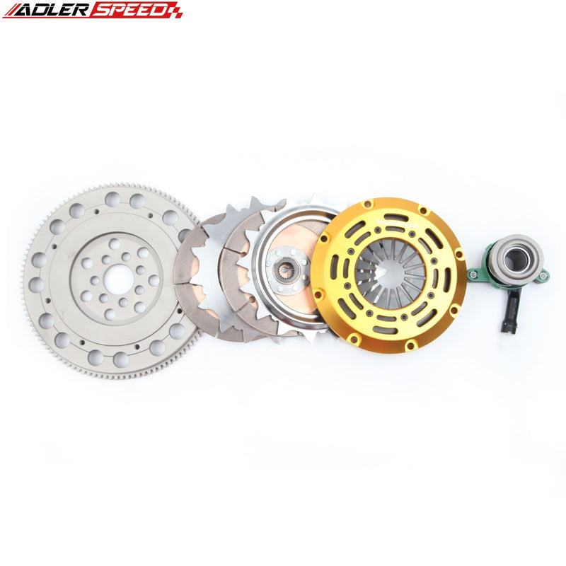 ADLERSPEED Racing Clutch Twin Disc For MITSUBISHI LANCER OUTLANDER RVR 2.0L 2.4L Medium WT