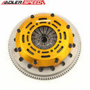 US SHIP ! ADLERSPEED RACING CLUTCH TWIN DISC & FLYWHEEL MEDIUM FOR SR20DET SILVIA 240SX 200SX S13 S14 MEDIUM