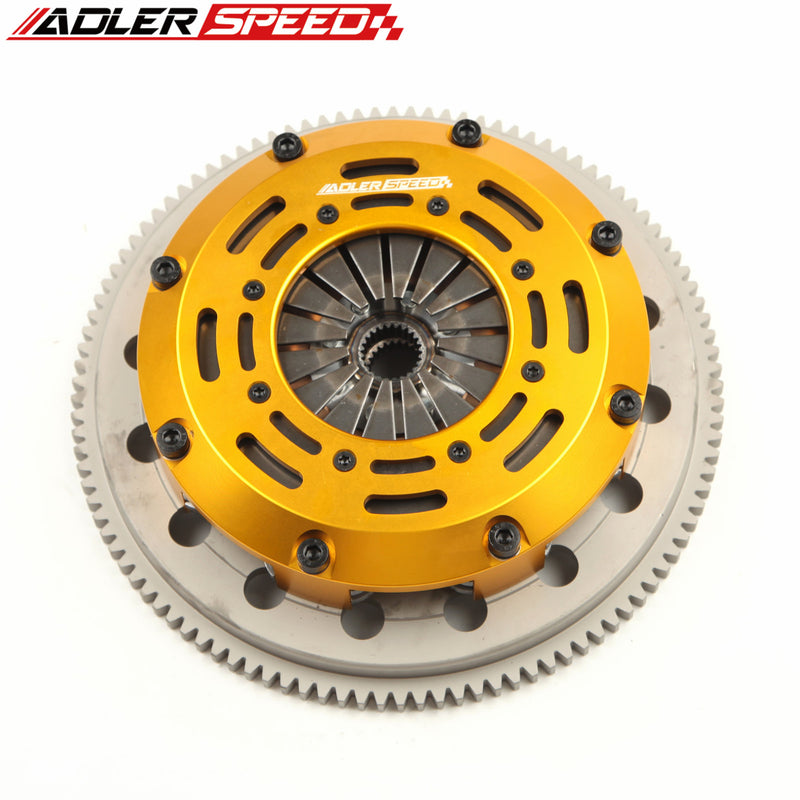 ADLERSPEED RACING CLUTCH TWIN DISC KIT MEDIUM for NISSAN SR20DET SILVIA 240SX 200SX S13 S14