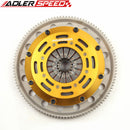 ADLERSPEED RACING CLUTCH SINGLE DISC Medium WT FOR 89-91 HONDA CIVIC CRX 1.5L 1.6L D15 D16
