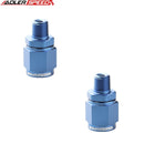 US SHIP ! 2PCS 3AN 4AN 6AN 8AN 10AN Female To NPT Male Straight Fuel Oil Fitting Adapter US