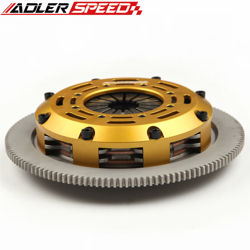 ADLERSPEED RACING TWIN DISC CLUTCH KIT & FLYWHEEL STANDARD for 2000-06 AUDI TT QUATTRO 1.8T