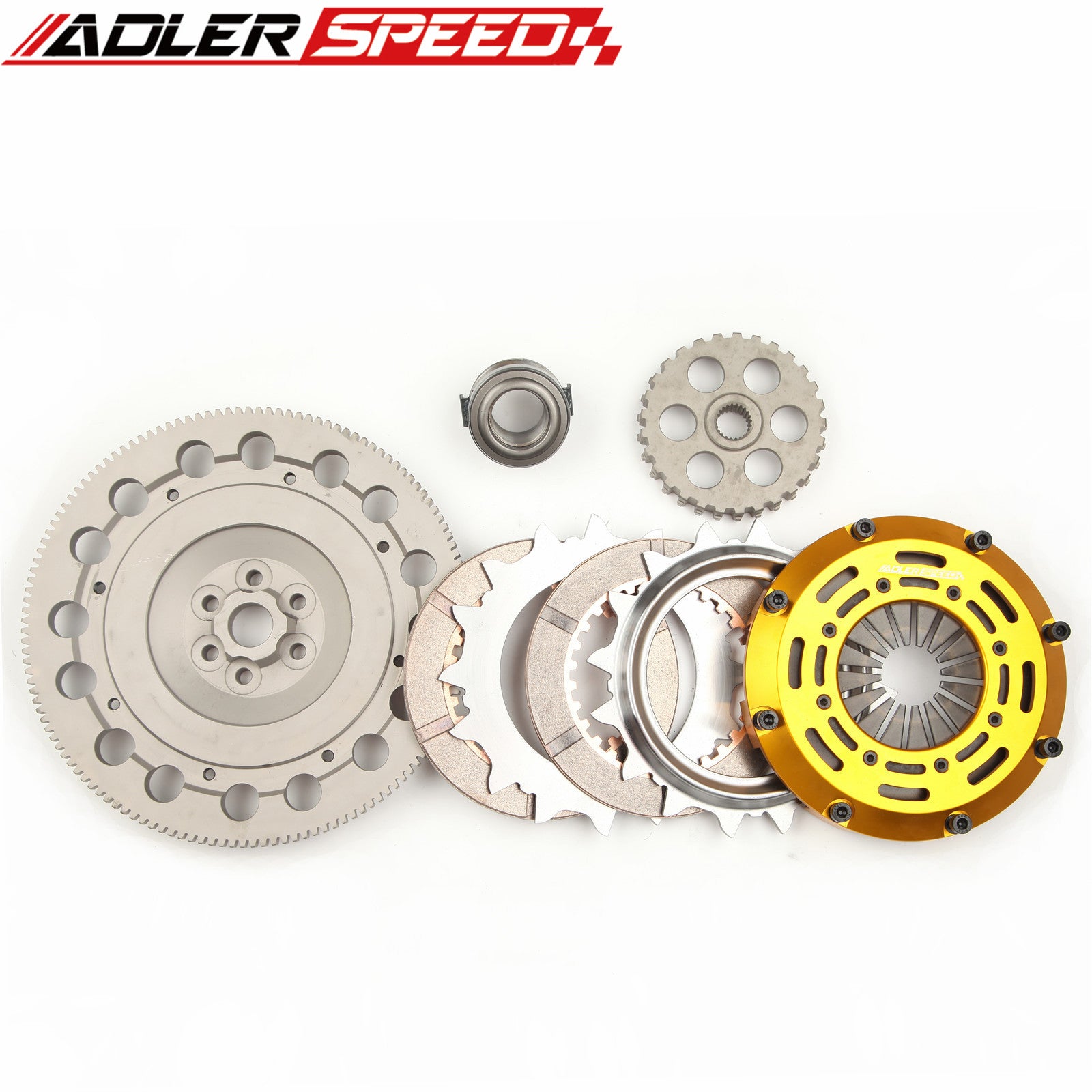 ADLERSPEED Racing Clutch Twin Disc Kit for Audi TT Quattro VW Golf Jet