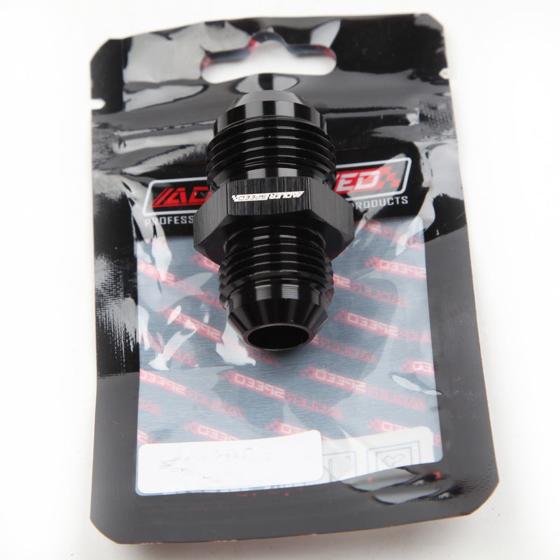 US SHIP ! ADLERSPEED 2PCS 10AN To AN8 8AN Male Straight Aluminum Reducer Adapter Black US