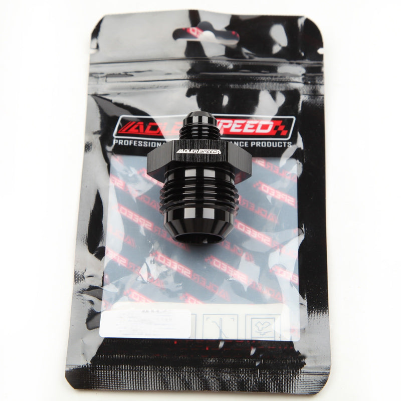 US SHIP ! ADLERSPEED 2PCS AN-12 To AN-6 6AN Male Straight Aluminum Reducer Fuel Fitting Adapter