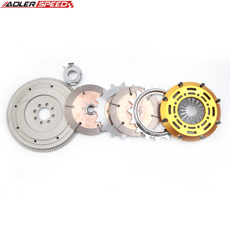 ADLERSPEED Race Clutch Twin Disc Kit For MATRIX XR-S VIBE GT 1.8L 2ZZGE 6-SPEED Standard WT